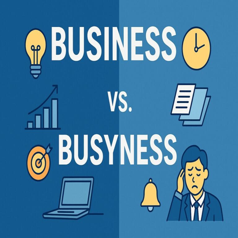 Why Most People Are Busy but Not Productive, and How to Break the Cycle.